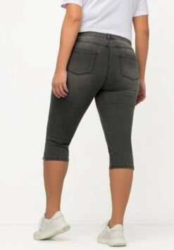 Ulla Popken Szorty Jeansowe - Jean Gris Clair -Ulla Popken 0015b7981cda4b858415527d8e8507d0