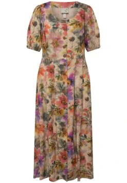 Ulla Popken HALBARM - Długa Sukienka - Abricot Pastel -Ulla Popken 00a314e217b4447585aea31923fc1ab5