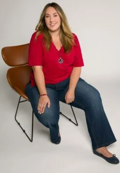 Ulla Popken Jeansy Straight Leg - Bleu Jean -Ulla Popken 01c3ad983c0b4e19b31538e1a8c143f8