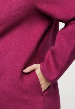 Ulla Popken Klasyczny Płaszcz - Orientpink -Ulla Popken 028a79bcb9b44b78b7dbeba6f1a55d52