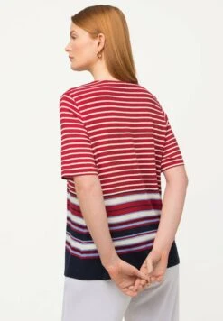 Ulla Popken T-shirt Z Nadrukiem - Rouge/pavot -Ulla Popken 029ecf3c6adc4895922e779a4fc0377b