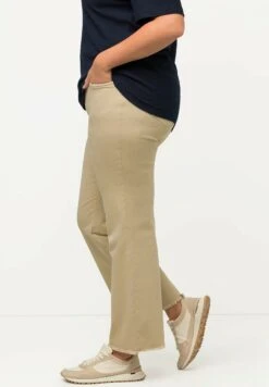 Ulla Popken Jeansy Dzwony - Jaune Doux -Ulla Popken 030c926f27af491982701ce9c9aea441