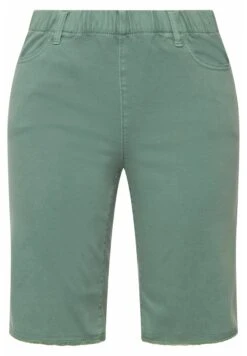 Ulla Popken Szorty - Licht Mosgroen -Ulla Popken 036ddce5b53e470a9fcb139ef8e45943