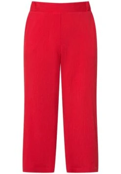 Ulla Popken Spodnie Materiałowe - Salsa Red -Ulla Popken 039ffd48e80d4226bde483bf14fee9a9