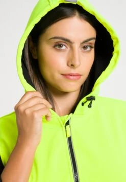 Ulla Popken Kamizelka - Jaune Fluo -Ulla Popken 047baba82892402f9d3a0aa91e7058be