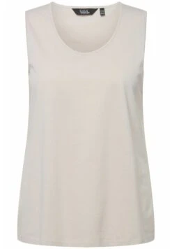 Ulla Popken CLASSIC ÄRMELLOS - Top - Graubeige -Ulla Popken 04e19669f666415e92bf7f7231575311