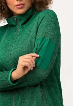 Ulla Popken Kardigan - Smaragdgroen -Ulla Popken 05cf786ee05d48078d1624a03d75a76e