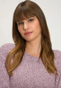 Ulla Popken LANGE MOUWEN - Sweter - Vijg -Ulla Popken 05d2fcf1ca514d8880e64abb01fb6341