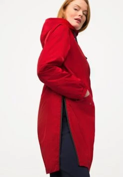 Ulla Popken HYPRAR - Kurtka Przeciwdeszczowa - Salsa -Ulla Popken 065cd4f1d7e34d0d892611bb6c96c4b2