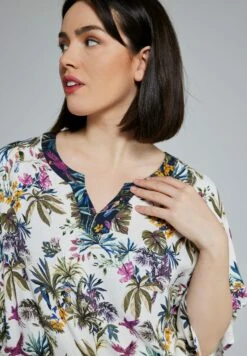 Ulla Popken Tunika - Schneeweiß -Ulla Popken 08fc14b48ae045df9ad12b86251be934