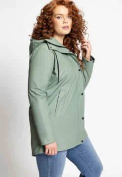 Ulla Popken Parka - Menthe Verte -Ulla Popken 09336b0767d844d29d0ac53f583b407b