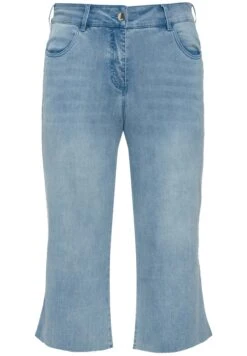 Ulla Popken MARY - Jeansy Dzwony - Blue Denim