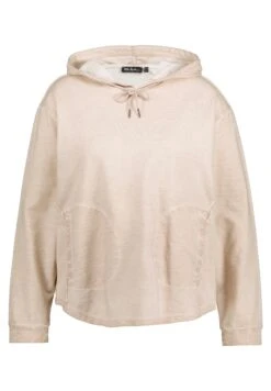 Ulla Popken LANGARM KAPUZEN - Bluza Z Kapturem - Beige -Ulla Popken 0ba7efc1fee749d48f536b5c380b539b