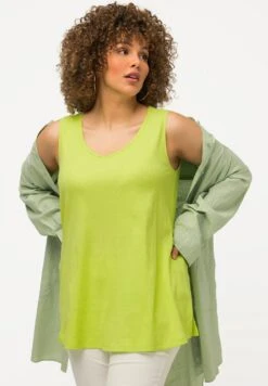 Ulla Popken Top - Lemon Green -Ulla Popken 0d274d7ce15747c79d67b77aab45bf7d