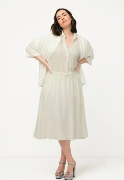 Ulla Popken Spódnica Trapezowa - Blanc Neige -Ulla Popken 0d9036be1783446092e865482f23b2e7