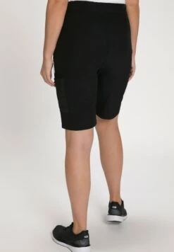 Ulla Popken FUNCTIONAL QUICK DRY STRETCH CYCLING - Szorty - Black -Ulla Popken 0dfcc28625e4487597fa157e29124088