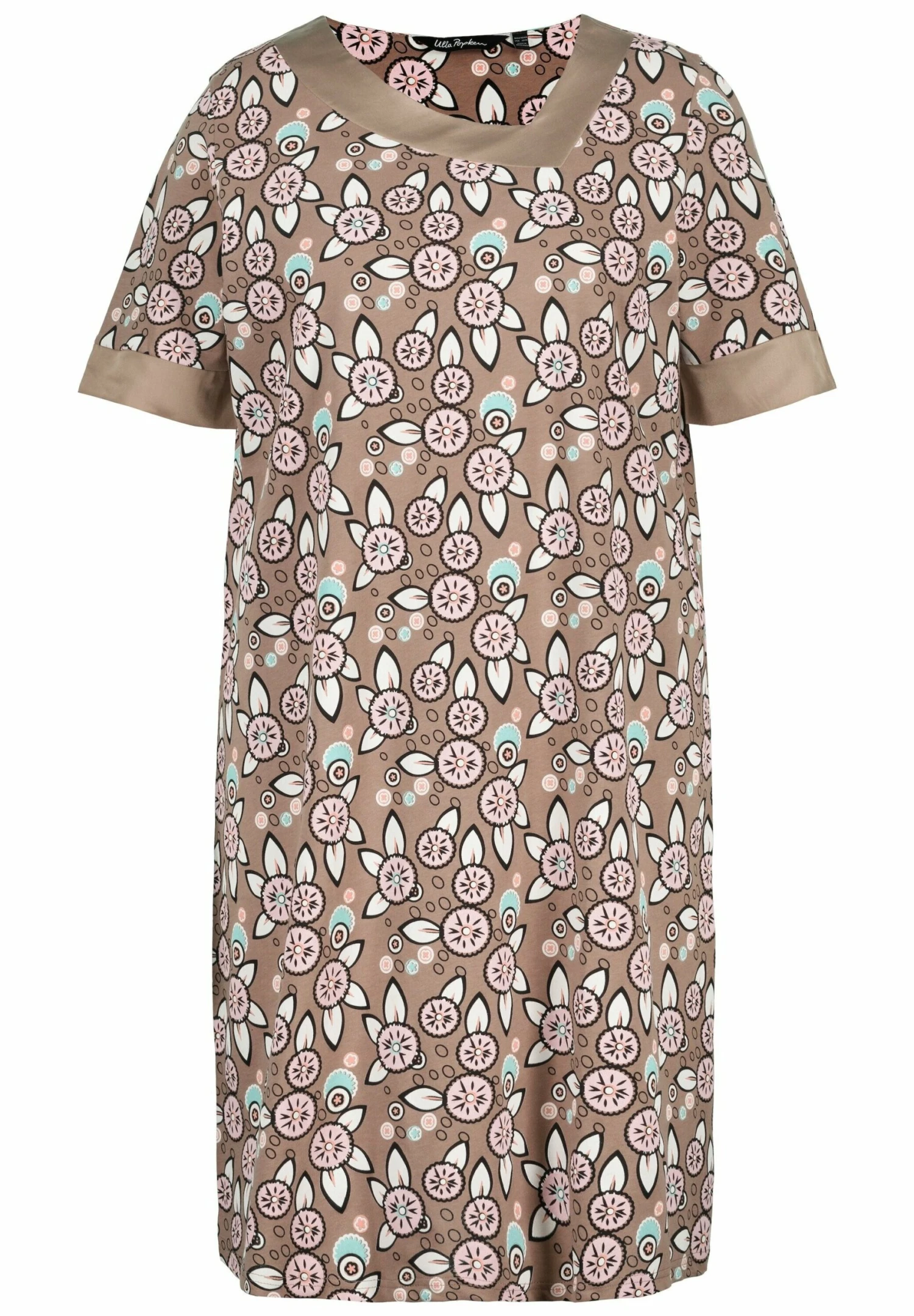 Ulla Popken Koszula Nocna - Taupe Multi 7 Ulla Popken Koszula Nocna - Taupe Multi - obrazek 5