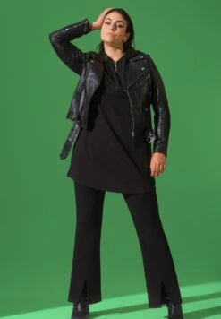 Ulla Popken Bluza Z Kapturem - Zwart -Ulla Popken 0e3c1c87e556417893c7e926cbf69e1d