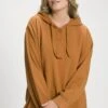 Ulla Popken Bluza Z Kapturem - Cannelle -Ulla Popken 103137131a7a4c3eab48d87ca0278e8c