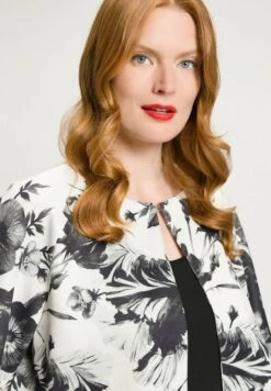 Ulla Popken Kurtka Wiosenna - Off White -Ulla Popken 13dc7d66ee3346779c3e8319be1b533c