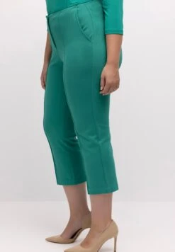 Ulla Popken Spodnie Materiałowe - Türkis Grün -Ulla Popken 1548d5c16b5f44359b683939da4e7d0b