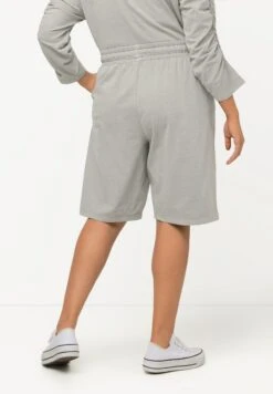 Ulla Popken Szorty - Gris Clair Chiné -Ulla Popken 1626d70ba6de4750ad3f7ade67a20b92