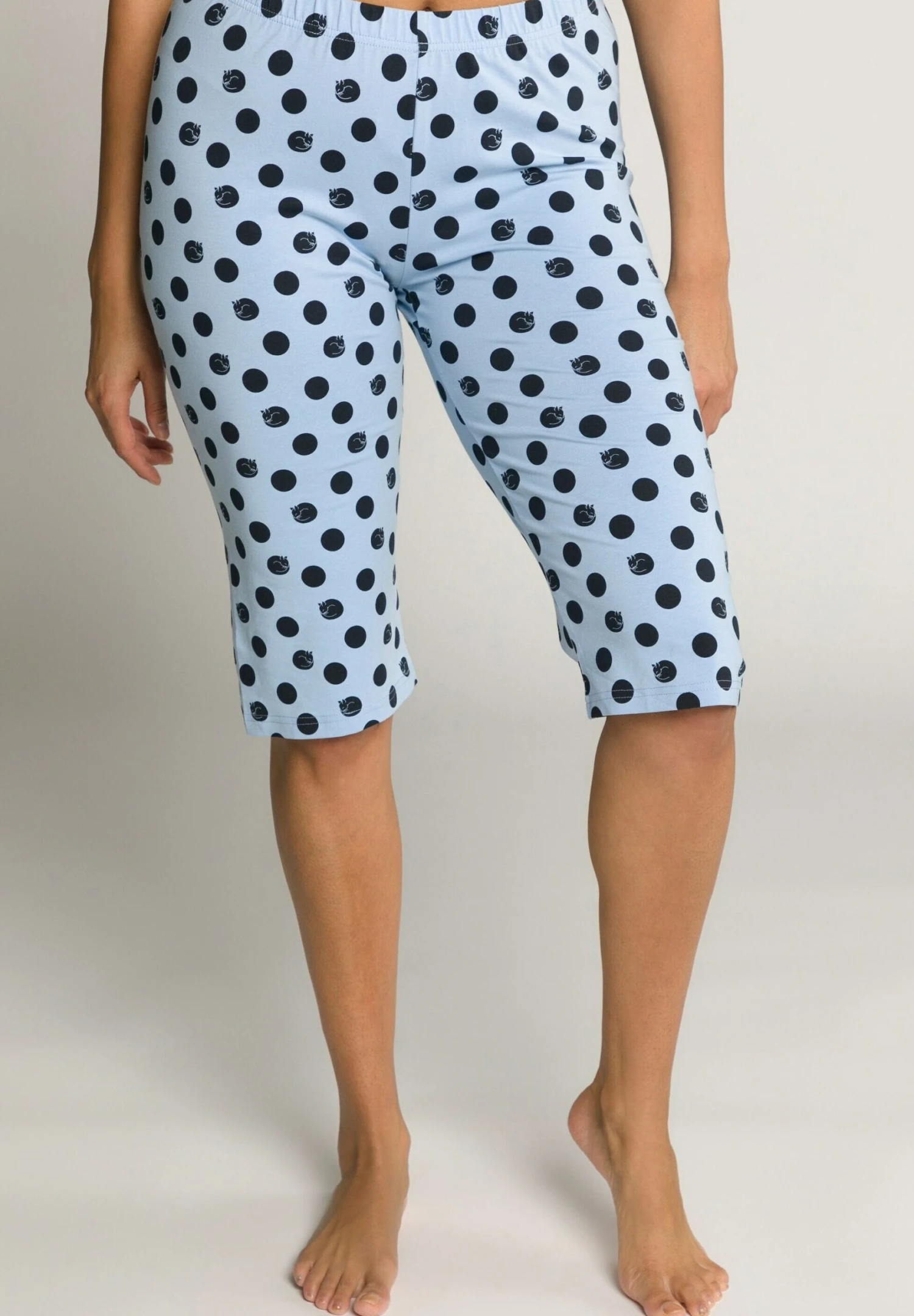 Ulla Popken Szorty - Eisblau 3 Ulla Popken Szorty - Eisblau