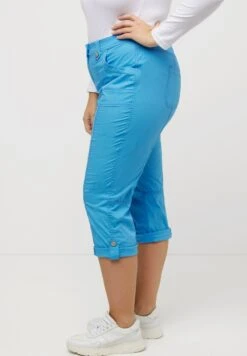 Ulla Popken Spodnie Materiałowe - Sky Blue -Ulla Popken 17edfeb1ccdd4abda4ef827c7e4f035c