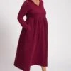 Ulla Popken Sukienka Z Dżerseju - Karminrot 2 Ulla Popken Sukienka Z Dżerseju - Karminrot -Ulla Popken 183ef3e716a143b4bd0c8cba527805ea