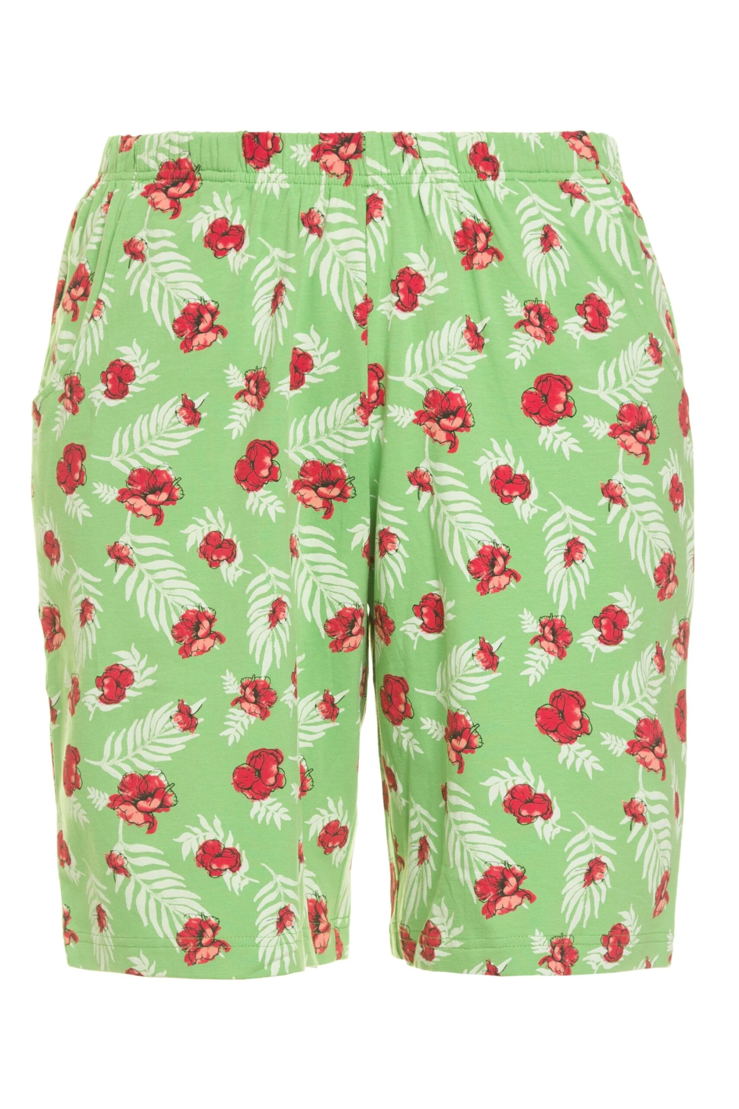 Ulla Popken Szorty - Grasgrün 7 Ulla Popken Szorty - Grasgrün - obrazek 5