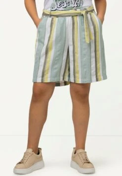 Ulla Popken Szorty - Light Moss Green