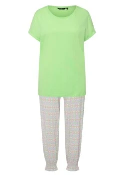 Ulla Popken Piżama - Heldergroen -Ulla Popken 1d5a861676944423b9b9ea1b807a7423
