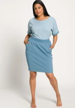 Ulla Popken Spodnie Od Piżamy - Petrol -Ulla Popken 1e4c259cffea4aec97b2c283d2b4ede9