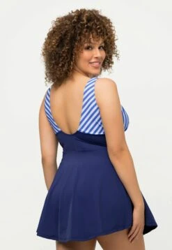 Ulla Popken Kostium Kąpielowy - Paarsblauw -Ulla Popken 1ec2d4712fef4b48b53a37375b673168