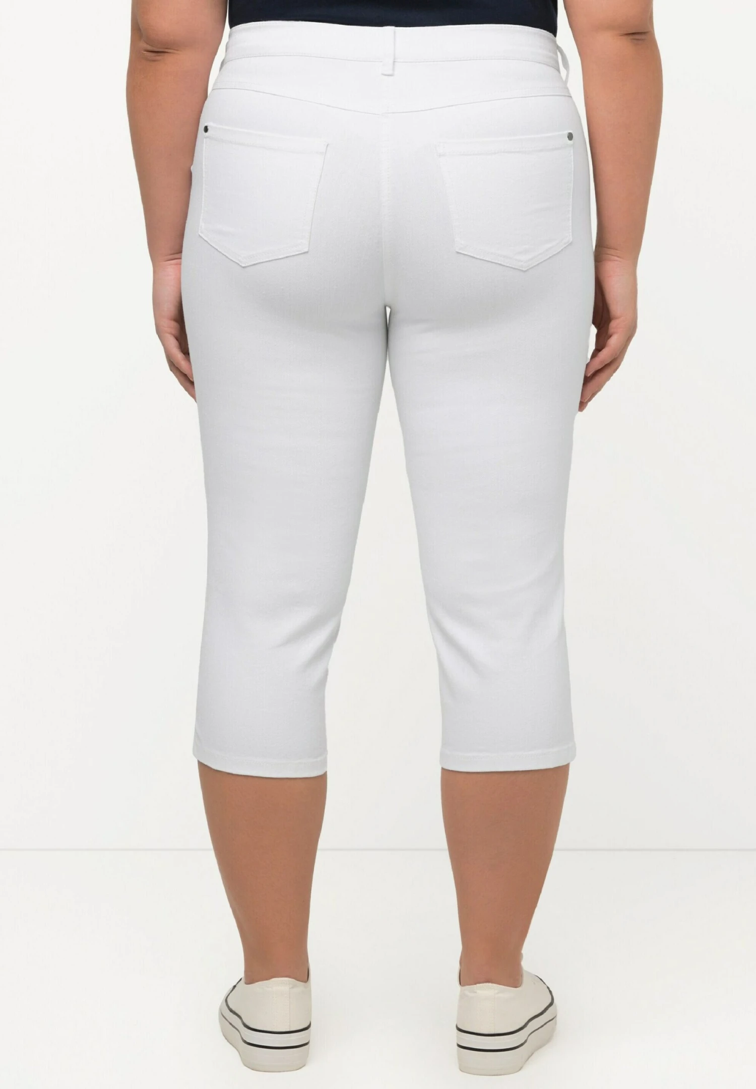 Ulla Popken Szorty Jeansowe - White Denim 5 Ulla Popken Szorty Jeansowe - White Denim - obrazek 3