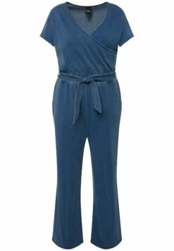 Ulla Popken WEITES BEIN - Kombinezon - Blue Denim -Ulla Popken 1f79599883e445538f6d7dc6c2406f34