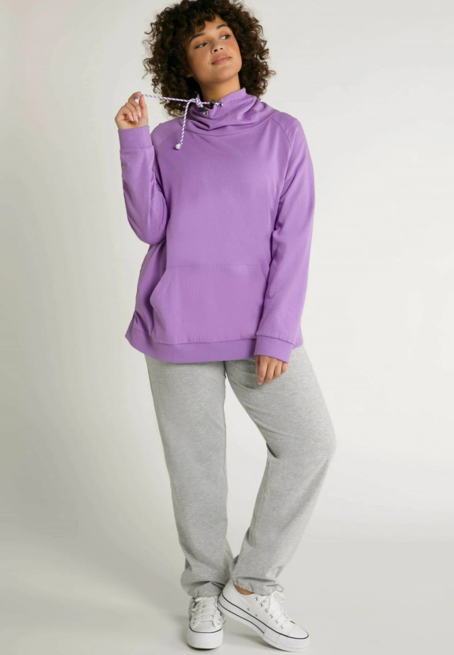 Ulla Popken Bluza - Helllila 4 Ulla Popken Bluza - Helllila - obrazek 2