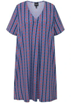 Ulla Popken Sukienka Z Dżerseju - Bleu Paon -Ulla Popken 1fa0ccfd14ee47919c3fae91449d7f0d