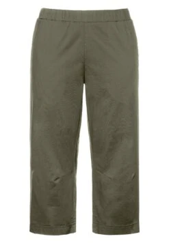 Ulla Popken Spodnie Materiałowe - Loden Green -Ulla Popken 20e4a1ab207b40bd8476741173266d99