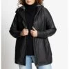 Ulla Popken Parka - Zwart 2 Ulla Popken Parka - Zwart -Ulla Popken 228e622984ad4114b46bbd3fd0c957e3
