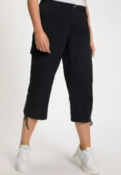 Ulla Popken Bojówki - Schwarz -Ulla Popken 239e94b143ea49e38a180220e7aaf744