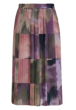 Ulla Popken PRINT ELASTISCHE BAND - Spódnica Trapezowa - Lavendel -Ulla Popken 2499e6495039491ca82bb73dfee5e4f6