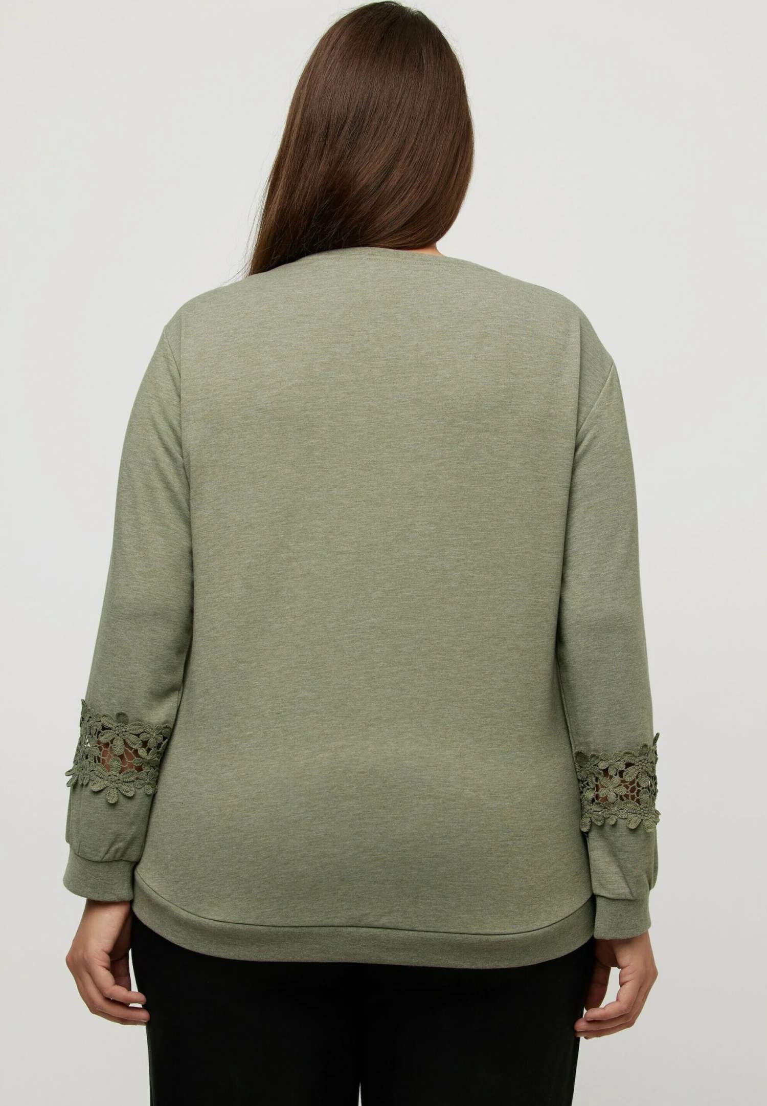 Ulla Popken Bluza - Reed Green 5 Ulla Popken Bluza - Reed Green - obrazek 3