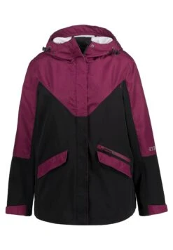 Ulla Popken Kurtka Outdoor - Zwart -Ulla Popken 27381ca8872740cc8312763392a04629