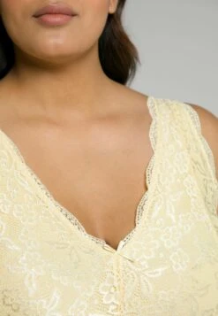 Ulla Popken Koszula Nocna - Sandgelb -Ulla Popken 27b61f07bd1f43aaba9cc75d5679405f