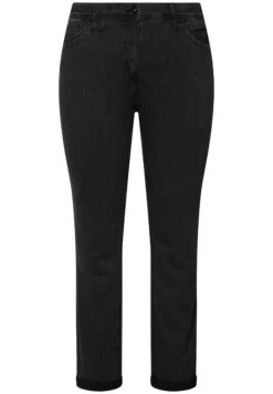 Ulla Popken Jeansy Slim Fit - Noir -Ulla Popken 27b7c8b274fb45548405571dfba9902e