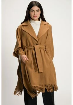 Ulla Popken Ponczo - Kastanjebruin