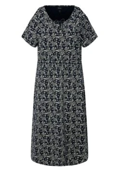 Ulla Popken Długa Sukienka - Navy Blue -Ulla Popken 28ded90bf93643d99b06a99705d7e77e