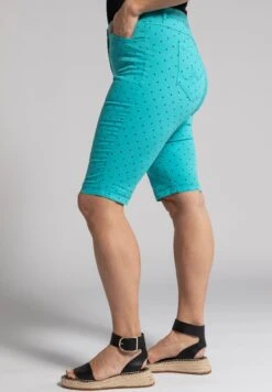 Ulla Popken Szorty - Aqua Profond -Ulla Popken 29057ed1d4c54ce7a2697137bbaebc73