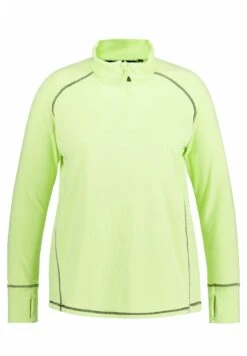 Ulla Popken COL MONTAN MANCHES LONGUES - Bluza - Vert Clair -Ulla Popken 2a7e534da594419f9d7a2d73df896995